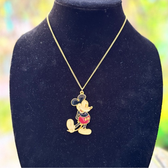 Vintage Walt Disney Productions Mickey Mouse Necklace - Picture 4 of 8